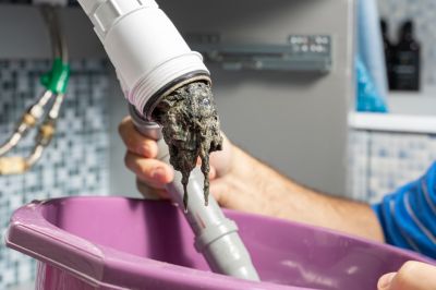 Clearing a clogged drain